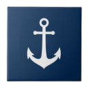 Search for nautical anchor tiles Navy blue