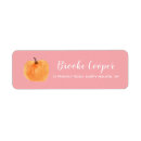 Search for autumnal return address labels Halloween
