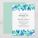 Search for blueberry birthday invitations Botanical