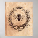 Search for bee image posters Vintage