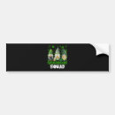 Search for gnome bumper stickers Shamrock