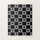 Search for hearts pattern puzzles Black