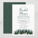 Search for pine tree bridal shower invitations Woodland