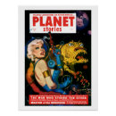 Search for alien and earth posters Retro
