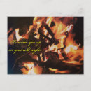 Search for warmth postcards Fire