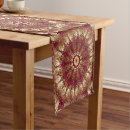 Search for gold and red table runners Trendy
