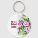 Search for mom boss key rings Floral