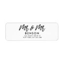Search for marriage return address labels Engagement