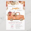 Search for pumpkin farm birthday invitations Orange