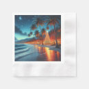 Search for coastal christmas napkins Hawaiian