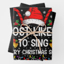 Search for singing wrapping paper Merry christmas