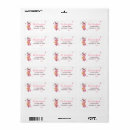 Search for sweet treats return address labels Watercolor