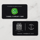 Search for whatsapp business cards Qr code