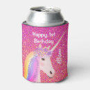 Search for 1st birthday can coolers Cute