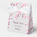 Search for cherry blossom favour boxes Thank you