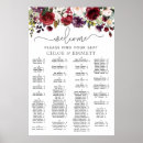 Search for burgundy wedding seating charts Alphabetical