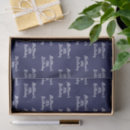 Search for minimalist tissue paper Navy blue