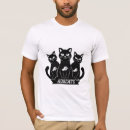 Search for black cat mens tshirts Kittens