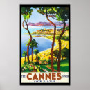Search for cannes vintage travel posters French
