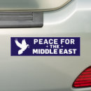 Search for anti war bumper stickers Israel