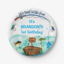 Search for fish birthday plates O fish ally