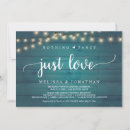 Search for rustic teal wedding invitations Heart