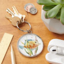 Search for tropical fish key rings Watercolor