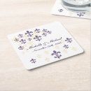 Search for fleure de lis coasters Fleur de lys