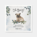 Search for pug napkins Baby shower