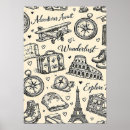 Search for map canvas art Wanderlust