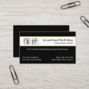 Search for thrift store business cards Shop
