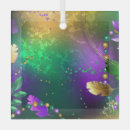 Search for mardi gras beads christmas tree decorations Green