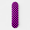 Search for purple and black skateboards Chequered