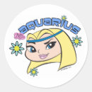 Search for aquarius zodiac sign stickers Design