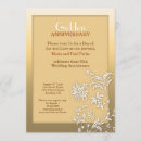 Search for golden wedding anniversary invitations Chic
