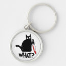 Search for halloween key rings Black cat