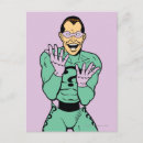 Search for batman action callout postcards Riddler spray can