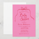 Search for red baby shower invitations Colourful