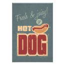 Search for retro food posters Hotdog