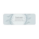 Search for wildflower wedding return address labels Spring summer fall