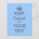 Search for create your own keep calm postcards Crown