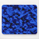 Search for blue camo mousepads Black