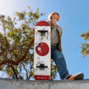 Search for black and red skateboards Japanese