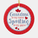Search for granny christmas tree decorations Heart