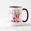 Search for red elephant mugs Animal