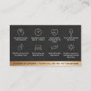 Search for bronze and black business cards Beauty salon