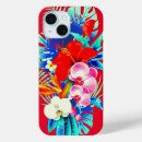 Search for palm leaves iphone cases Hibiscus