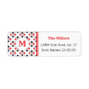 Search for poker return address labels Diamonds