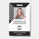 Search for loan signing agent id badges Employee