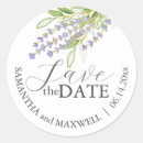 Search for elegant save the date stickers Flowers